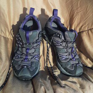 Merrell Siren Sport-Women's 6-Black/Perfect Plum-Outdoor/Trail/Hiking- J16338